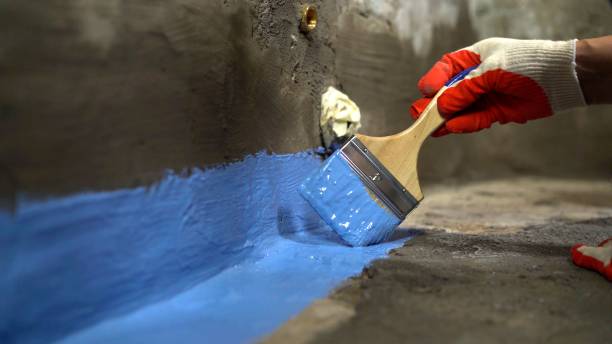 Professional waterproofing crew in King, King, WI